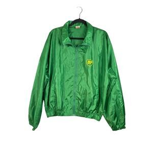 Vintage Printstar BP Motor Sport Club Windbreaker Lightweight Jacket Size XL